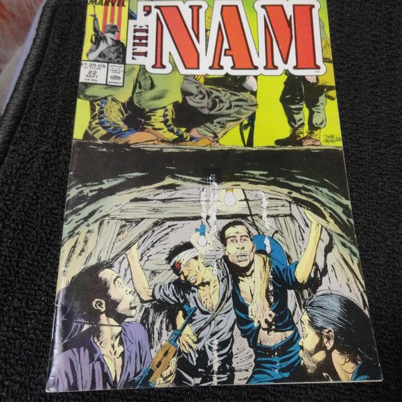 Marvel Other - Marvel the NAM comic book vol 1 no 22 Sept 88~Military, illustrated~EUC~…